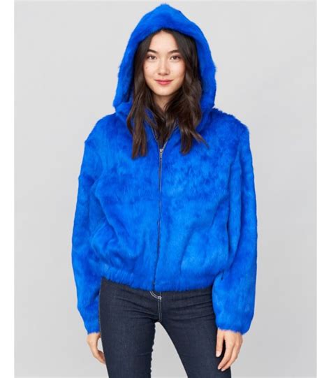 Rabbit Fur Bomber 